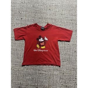 Vintage Kids Disney Mickey Mouse Tee Shirt | Size X-Small
